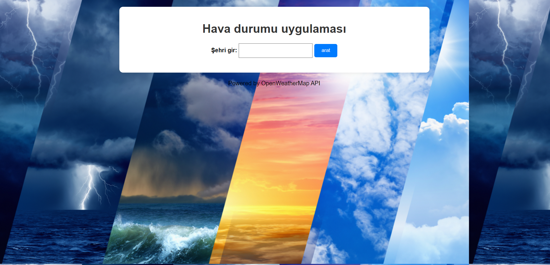 weather api